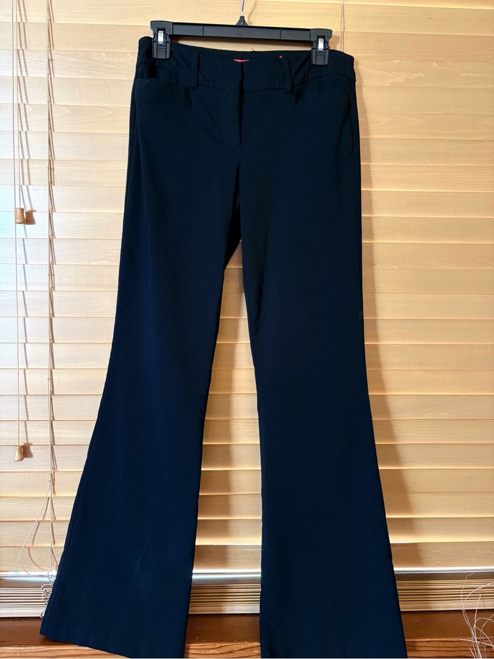 XOXO NWOT Women’s Black Boot Cut Flare Pants/ 4 pockets Size 5/6
